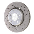 Load image into Gallery viewer, SHW 01-06 BMW M3 3.2L Right Front Drilled Lightweight Brake Rotor (European Model) (34112282802) - Main Product View
