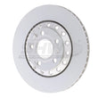 Load image into Gallery viewer, SHW 04-10 Audi A8 Quattro 4.2L Rear Smooth Monobloc Brake Rotor (4E0615601K) - Side View