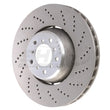 Load image into Gallery viewer, SHW 06-10 BMW M5 5.0L Right Front Cross-Drilled Lightweight Brake Rotor (34112282806) - Main Product View