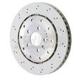 Load image into Gallery viewer, SHW 08-12 Audi R8 4.2L (Excl Ceramic Brakes) Rear Drill-Dimp Lightweight Brake Rotor (420615601F) - Main Product View