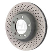 Load image into Gallery viewer, SHW 09-16 Porsche 911 Carrera w/o Ceramic Brake Left Front Drill-Dimp MB Brake Rotor (99735140101)
