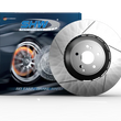 Load image into Gallery viewer, SHW 11-15 Mercedes-Benz C63 AMG 6.3L Front Drilled-Slotted Lightweight Brake Rotor (2124210512) - Main Product View