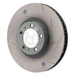 Load image into Gallery viewer, SHW 11-16 Porsche Panamera 4 3.6L w/o Ceramics Right Front Slotted Monobloc Brake Rotor (298615302B) - Main Product View