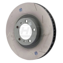 Load image into Gallery viewer, SHW 11-16 Porsche Panamera 4 3.6L w/o Ceramics Right Front Slotted Monobloc Brake Rotor (298615302B) - Main Product View