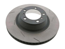 Load image into Gallery viewer, SHW 11-16 Porsche Panamera 4 3.6L w/o Ceramics Right Front Slotted Monobloc Brake Rotor (298615302B) - Side View