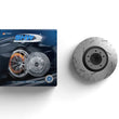 Load image into Gallery viewer, SHW 13-16 Porsche Panamera GTS 4.8L w/o Ceramics Left Rear Slotted Monobloc Brake Rotor (298615601B) - Main Product View