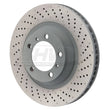 Load image into Gallery viewer, SHW 15-16 Porsche 911 Carrera 4 GTS w/o Ceramics Right Frt Drill-Dimp MB Brake Rotor (99135140401)