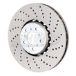 Load image into Gallery viewer, SHW 15-18 BMW X5 M 4.4L Right Front Cross-Drilled Lightweight Brake Rotor (34112284902) - Main Product View