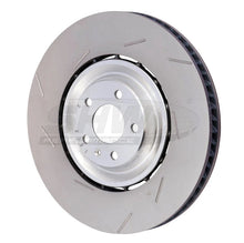 Load image into Gallery viewer, SHW 15-18 Porsche Macan Turbo w/19in Wheel/Perf Package Left Frt Slotted LW Brake Rotor (95B615301P) - Side View