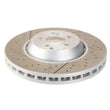 Load image into Gallery viewer, SHW 15-20 Dodge Charger/Challenger Front Drilled-Slotted Lightweight Brake Rotor (68184587AE)
