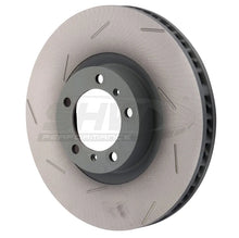Load image into Gallery viewer, SHW 17-20 Porsche Panamera 4S 2.9L w/18in Wheel Left Front Slotted Monobloc Brake Rotor (971615301L)