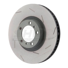 Load image into Gallery viewer, SHW 17-20 Porsche Panamera 4S w/18in Wheels Right Front Slotted Monobloc Brake Rotor (971615302L)