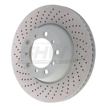 Load image into Gallery viewer, SHW 17-21 Porsche 911 Carrera 3.0L w/o Ceramic Brakes Left Rear Drilled MB Brake Rotor (9P1615601) - Main Product View