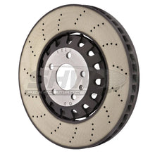 Load image into Gallery viewer, SHW 18-22 Audi RS5 2.9L Front Smooth Lightweight Brake Rotor (4M0615301AM) - Side View