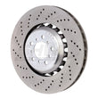 Load image into Gallery viewer, SHW 19-21 BMW M2 Competition 3.0L w/o Ceramic Brakes Left Front Drilled LW Brake Rotor (34118072017) - Main Product View