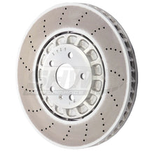 Load image into Gallery viewer, SHW 2020 Audi RSQ3 2.5L Front Cross-Drilled Lightweight Brake Rotor (European Model) (4M0615301BJ) - Main Product View