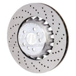 Load image into Gallery viewer, SHW 2020 BMW X5 M 4.4L Right Rear Cross-Drilled Lightweight Brake Rotor (34208074286) - Main Product View