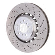 Load image into Gallery viewer, SHW 2021 BMW M2 Comp 3.0L w/o Ceramic Brake Right Front Cross-Drilled LW Brake Rotor (34118072018) - Main Product View