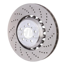 Load image into Gallery viewer, SHW 2021 BMW M2 Comp 3.0L w/o Ceramic Brake Right Front Cross-Drilled LW Brake Rotor (34118072018) - Main Product View
