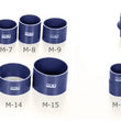 Load image into Gallery viewer, SILICON-HOSE PURPLE D50-60 L=70