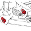 Load image into Gallery viewer, SPC GM 1500 Front Caster/Camber Adjustment Cam Kit - Pair - Side View