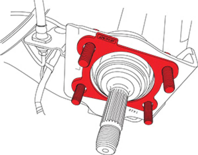 SPC Honda HR-V Rear Shim Set (18 pc) - Side View