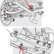 Load image into Gallery viewer, SPC Performance 00-09 Subaru Outback Rear LCA Replacement Bushing - Detail View