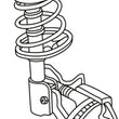 Load image into Gallery viewer, SPC Performance 00-10 Ford Focus Front Adjustable Strut Mount - Side View