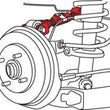 Load image into Gallery viewer, SPC Performance 02-06 Honda CR-V/03-10 Element Rear EZ Arm XR Adjustable Control Arm - Side View