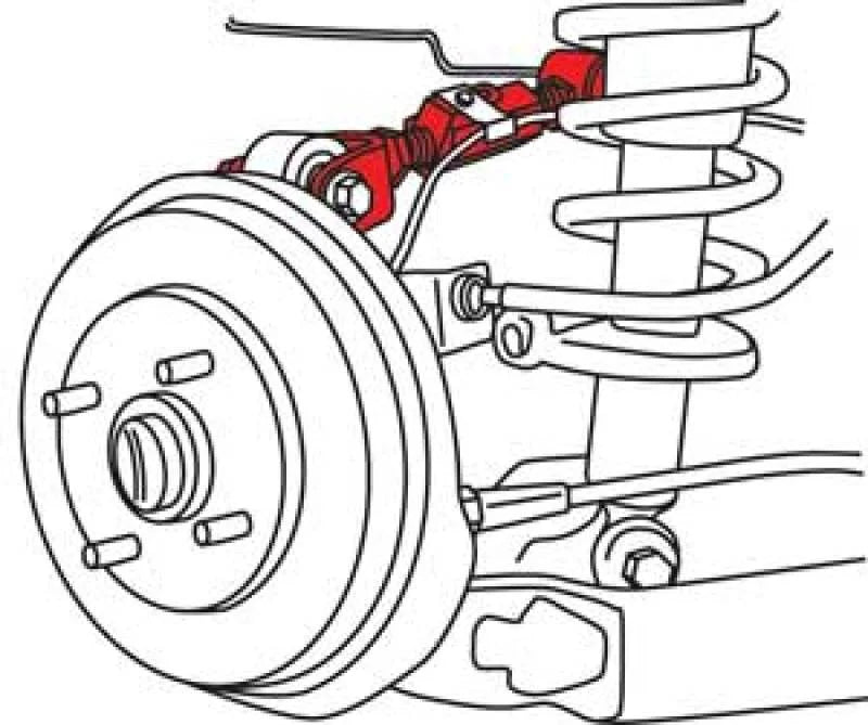 SPC Performance 02-06 Honda CR-V/03-10 Element Rear EZ Arm XR Adjustable Control Arm - Side View