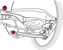 Load image into Gallery viewer, SPC Performance 03-08 Nissan 350Z/03-07 Infiniti G35 Rear Camber/Toe Cam Bolt Kit - Side View