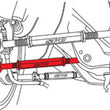 Load image into Gallery viewer, SPC Performance 04-08 Acura TL / TSX Lower Camber Lateral Link - Side View
