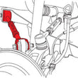 Load image into Gallery viewer, SPC Performance 04-08 Acura TL / TSX Upper Setback Control Arm - Side View