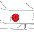 Load image into Gallery viewer, SPC Performance 04-13 Mazda 3 / 07-12 Mazda 5 / 07-12 Mazda CX-7 Rear Toe Cam Kit - Side View