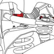 Load image into Gallery viewer, SPC Performance 04-13 Nissan Armada / 05-12 Pathfinder / 04-13 Titan UCA Mounting Bolt - Side View