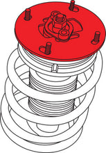 Load image into Gallery viewer, SPC Performance 05-10 Ford Mustang (V6/V8) Front Adjustable Upper Strut Mounts - Side View