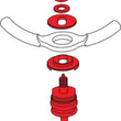 Load image into Gallery viewer, SPC Performance 05-10 Jeep Grand Cherokee Adjustable Ball Joint (1.25deg.) - Side View