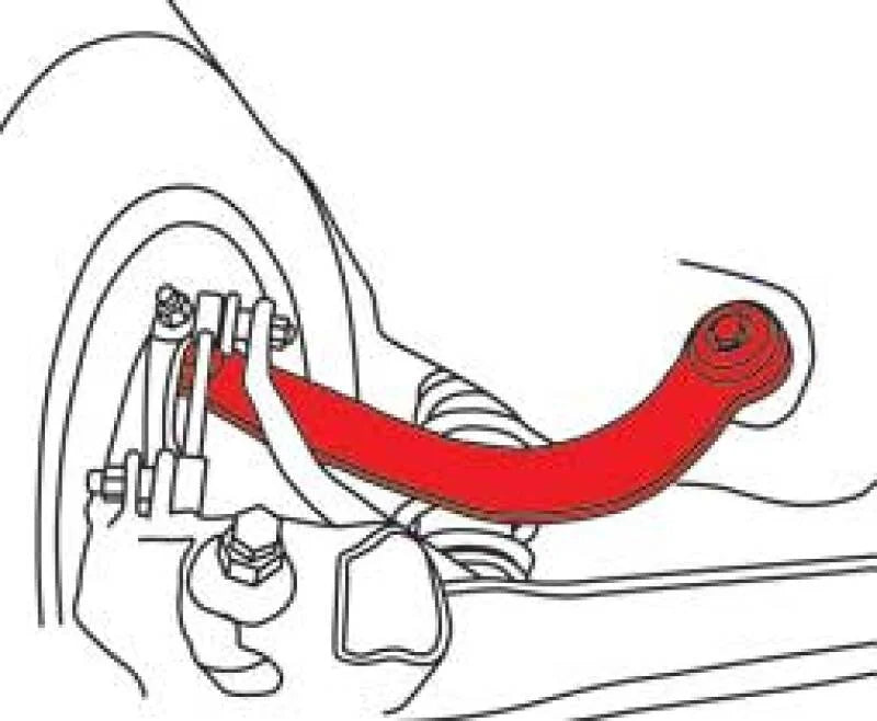SPC Performance 05-10 Scion tC Rear Control Arm - Side View