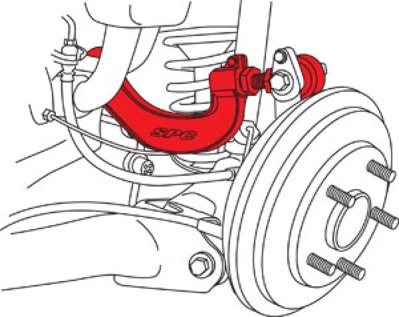 SPC Performance 06-15 Honda Civic/Acura CSX Rear Adjustable Control Arm - Side View