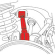 Load image into Gallery viewer, SPC Performance 06+ Lexus IS / 06-12 GS Adjustable Rear Camber Arm - Side View