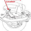 Load image into Gallery viewer, SPC Performance 07-17 GMC Acadia Rear UCA xAxis Sealed Flex Joint Bushing - Detail View