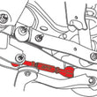 Load image into Gallery viewer, SPC Performance 08-16 Subaru Impreza / 13-20 &amp; 2022+ BRZ/Toyota 86 Rear Adjustable Toe Arm - Each - Side View