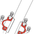 Load image into Gallery viewer, SPC Performance 1 deg. SPRINTER VAN SHIM (2) - Side View