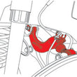 Load image into Gallery viewer, SPC Performance 10-14 VW Golf / 05-10 VW Jetta / 06-09 VW Rabbit Rear Adjustable Camber Arm - Side View