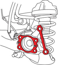 Load image into Gallery viewer, SPC Performance 12-17 Hyundai Accent/Kia Rio Rear Toe Shim Set (8) - Detail View