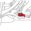 Load image into Gallery viewer, SPC Performance 12-22 Jeep SRT8/Trackhawk Cam Bracket Kit - Side View