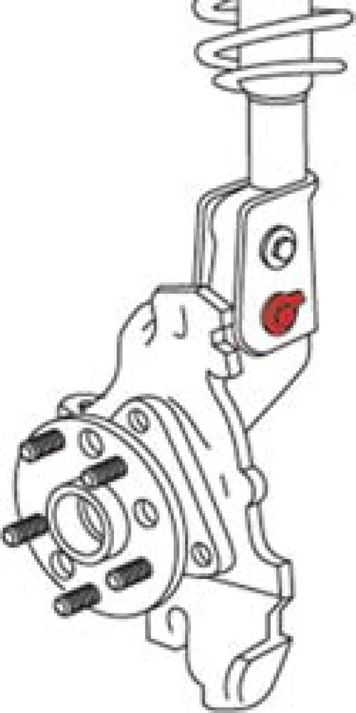 SPC Performance 12+ Scion FR-S / 12+ Subaru BRZ EZ Cam Bolts (Pair) - Side View