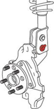 Load image into Gallery viewer, SPC Performance 12+ Scion FR-S / 12+ Subaru BRZ EZ Cam Bolts (Pair) - Side View