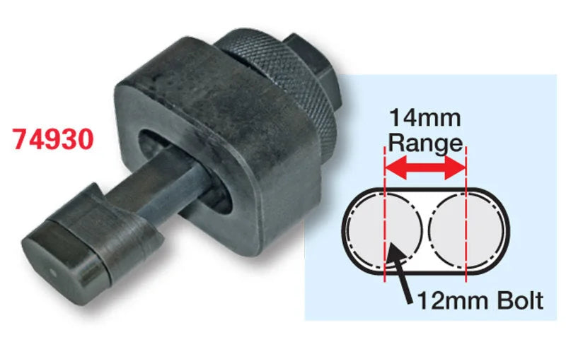 SPC Performance 12x14mm Slot Punch Tool - Main Product View