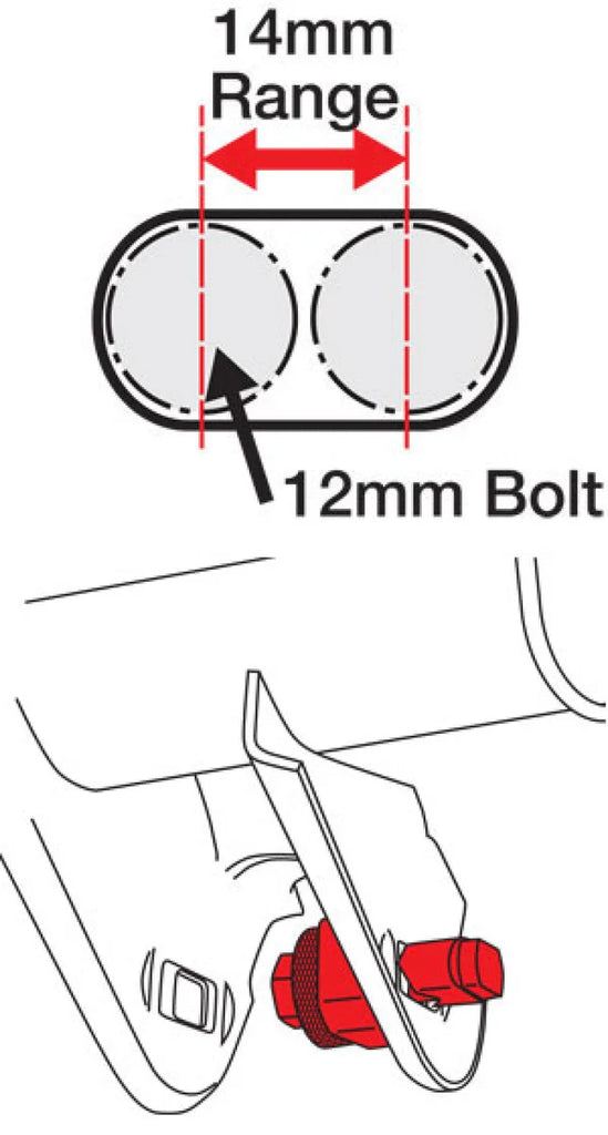 SPC Performance 12x14mm Slot Punch Tool - Detail View